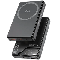 PowerBank BOROFONE Magnetic j49 10000mAh (Black)
