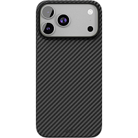 Чехол защитный VLP Kevlar Hybrid Case с MagSafe для iPhone 18 Pro (Black)