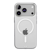 Чехол защитный VLP Puro Case с MagSafe для iPhone 18 Pro (Clear)